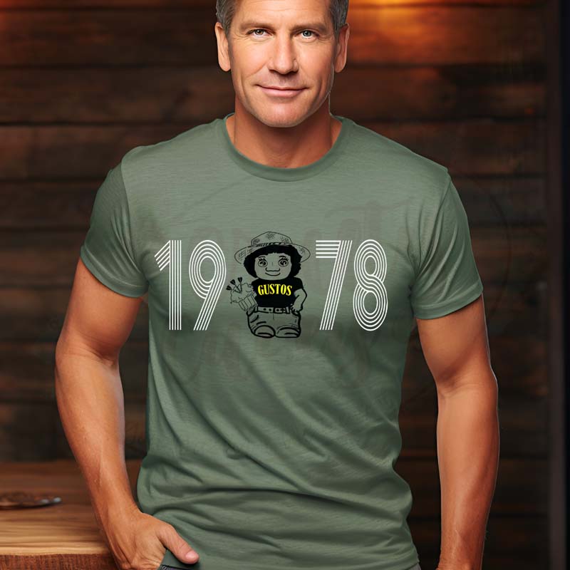 Gustos 1978 tshirt