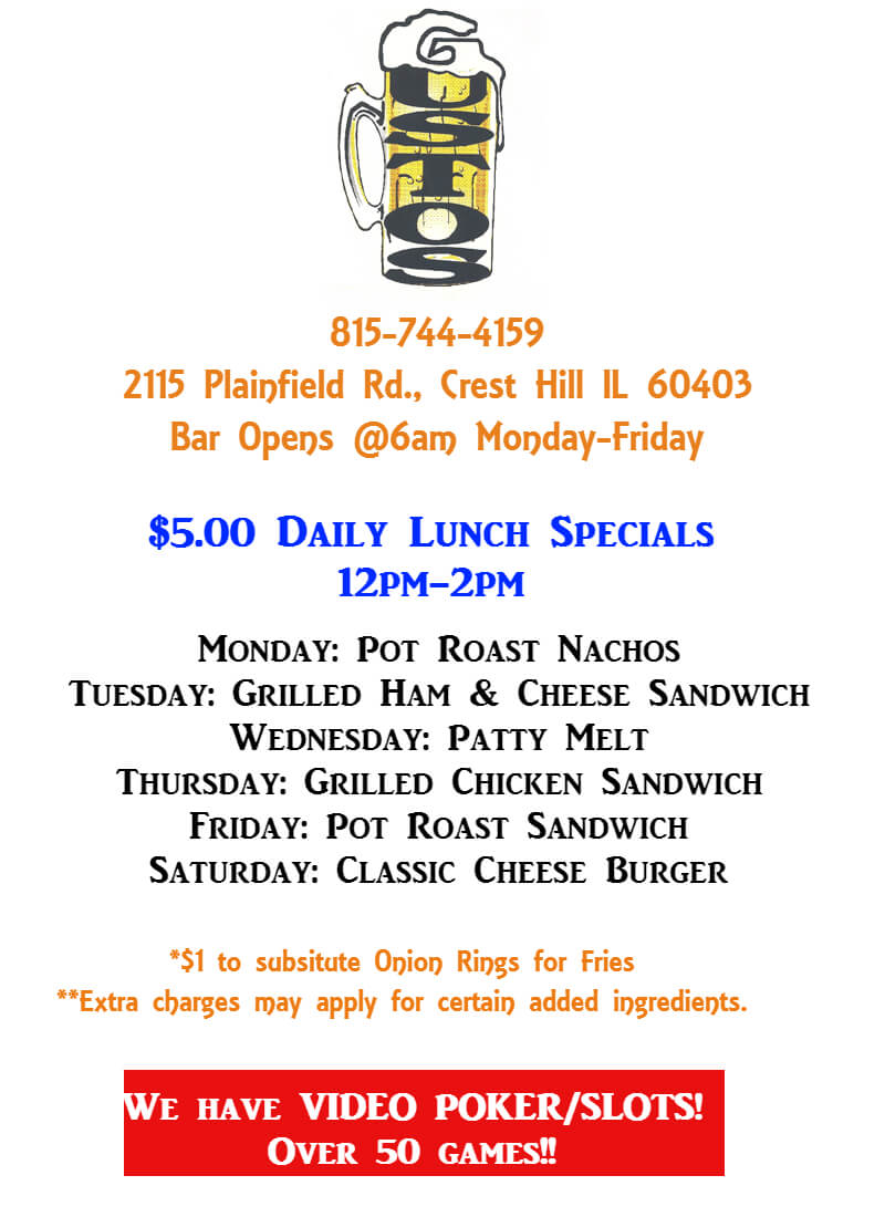 Daily Specials